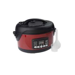 Cooks Essentials K29862 5qt Oval Pressure Cooker (Red)  