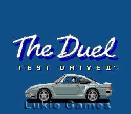   DUEL TEST DRIVE II 2   SNES Super Nintendo Game 015605052033  