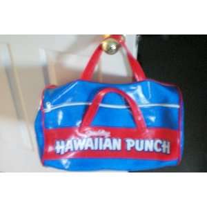  Hawaiian Punch Vinyl Zippered Duffle Bag 9 x 10 x 18 