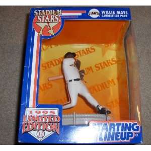  1995 Limited Edition Willie Mays MLB Stadium Star Starting 