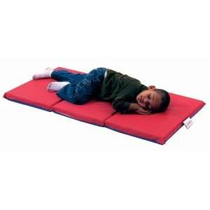  10 Pack 3 Section Infection Control Rest Mat Red and Blue 