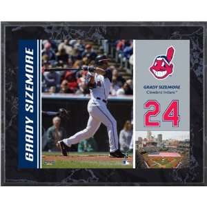  Grady Sizemore Cleveland Indians 8x10 Marble Color Player 