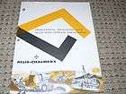 Allis Chalmers Industrial Equipment Dealers Brochure from 1962