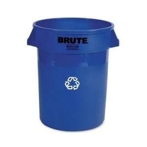  Rubbermaid Heavy duty Recycling Container   Blue 