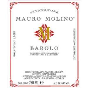  2004 Mauro Molino Barolo Docg 750ml Grocery & Gourmet 