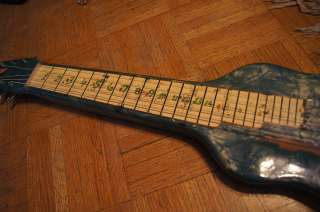  US Made (National?)1950s Lap Steel Electric Guitar & Case  
