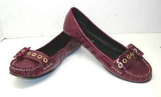 Steve Madden TAMMI Raspberry Patent Woman Shoes Sz 7.5  