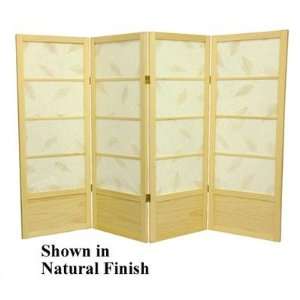   Room Divider Number of Panels 6, Finish Natural Furniture & Decor