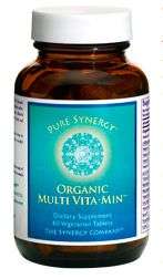 Synergy Company Organic Multi Vita*Min, 60 tablets  