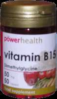 Power Health Dimethylglycine DMG Vitamin B15 50mg 50 Tablets
