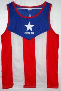 PUERTO RICO TANK TOP FLAG ON BOTH SIDES  
