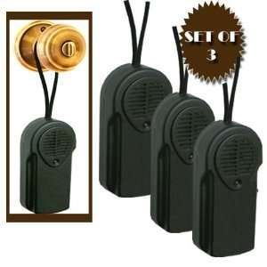  DOOR ALARM WITH PIERCING SIREN (SET OF 3)