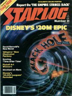 movie and tv sci fi merchandise and other starlog magazines