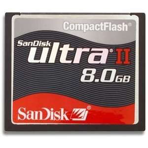 O SanDisk O   Card   CompactFlash   Ultra II   8GB   SanDisk 