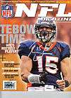 TIM TEBOW Signed / Autographed NFL Magazine Premiere Is
