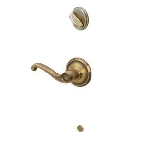 Schlage F359FLA609RH Flair Interior Right Handed Lever with Deadbolt 