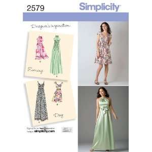  Simplicity Sewing Pattern 2579 Misses Special Occasion 