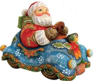   Santa SPEEDY DELIVERY #512045 New for 2011 Free Ship DeBrekht Santa