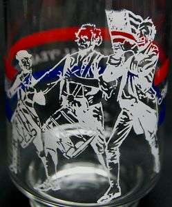 VINTAGE AMERICAN BICENTENNIAL GLASS TUMBLERS 1976  