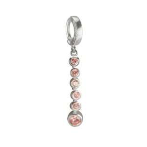 BELLY JOURNEY PINK CZ. Each TummyToys belly button navel ring is easy 