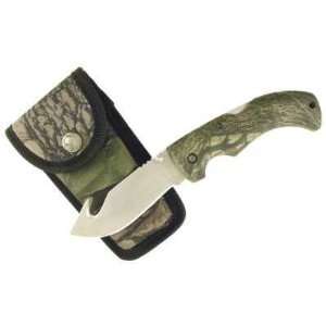  Ruko Rhinohide Skinning Knife Folding Gut Hook Camo w 