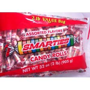 Smarties Assorted Flavors, 2lb Bulk Bag  Grocery & Gourmet 