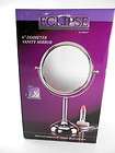   Jerdon Eclipse 8 Lighted Wall Mount Mirror,Makeup 5X 1X Magnification