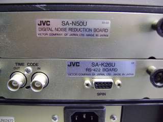 JVC SVHS VIDEO EDIT DECK VCR RECORDER BR S800U S VHS  