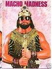WWE Macho Man Randy Savage 1989 Wrestling Postcard  
