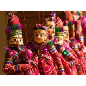  Puppet Souvenirs, Jaipur City Palace Complex, India 