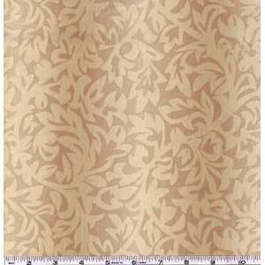  108 Wide Spoken Without Words Taupe Fabric By The Yard 