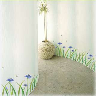 Violet Narcissus Flower Wall STICKER Removable Decal  