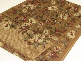   is an authentic ralph lauren silk scarf the golden brown background