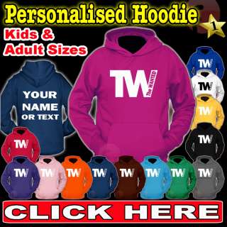 The WANTED Hoodie Sweatshirt Hoody Top   All Sizes & Colours  