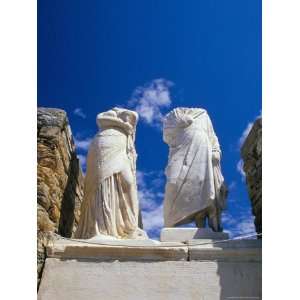  Ancient Statues of Cleopatra and Diocrides, Archaeological 