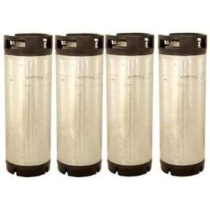  Stainless Steel 5 Gallon Reconditioned Keg Set of Pin Lock 