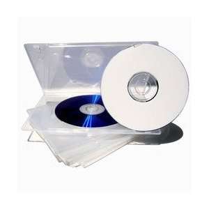  100 SLIM SUPER Clear Single DVD Cases 7MM Electronics