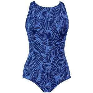    Dolfin Womens Clasp Back Print Swimsuits 10