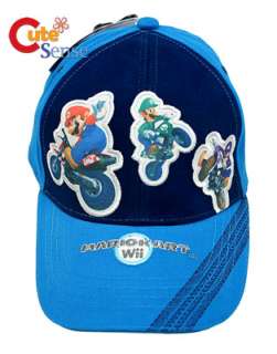 Nintendo Wii Super Mario Kart Adjust Baseball Cap/Hat  
