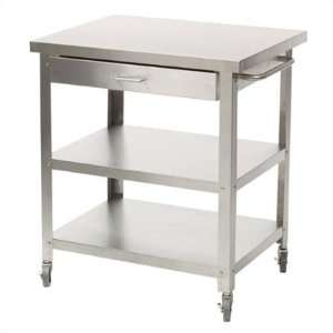  Stainless Steel Kitchen Cart Drawer Without Drawer 