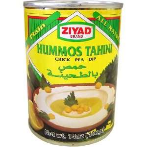 Ziyad Hummos Tahini (Chick Pea Dip) Plain   14 oz can (400 gram 