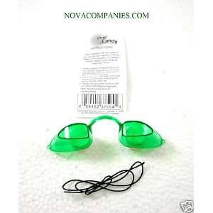 Tanning Bed Eyewear EYECANDY Goggles protection GREEN
