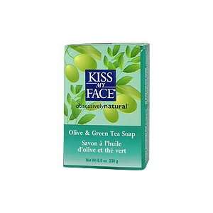  Olive & Green Tea Bar Soap   Natural Moisturizing Bar Soap 