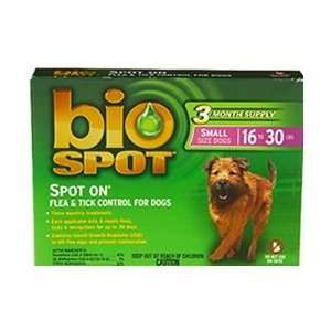  Farnam Bio Spot On Flea & Tick Control for Dogs 16 to 30 