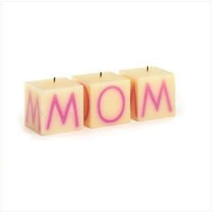  MOM CUBE CANDLE SET MOTHER GRANDMOTHER GIFTS CANDLES