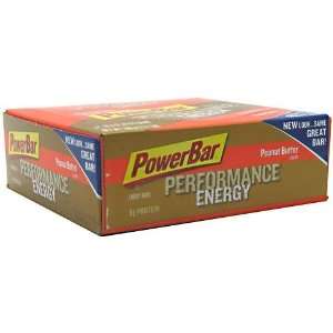  Powerbar Energy Bar, Peanut Butter, 12   65 g (2.29 oz 