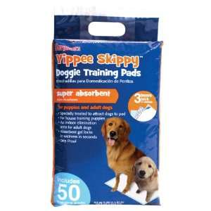  Yippee Skippy Doggie Training Pads 50 Count