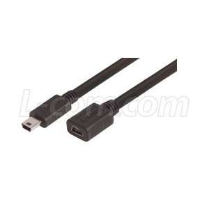    Premium USB Cable  Mini B 5 Position Male/Female, 1.0m Electronics