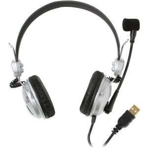  New USB Stereo Headphones with Microphone   R39973  