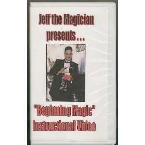  Jeff the Magicians Beginning Magic Instructional Video 